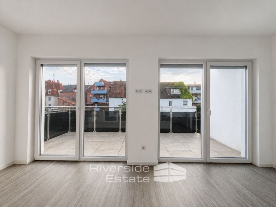Blick aus dem Schlafzimmer