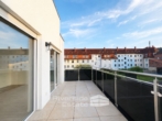 Blick vom Balkon
