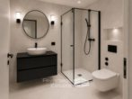 Badezimmer - Projektiert & saniert: Helle 3-Zimmer-Wohnung in Hameln mit Stellplatz und Einbauküche!