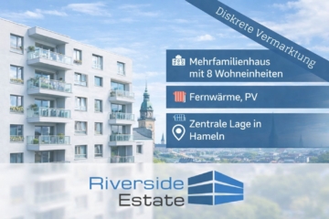 Hameln I Gepflegtes Mehrfamilienhaus mit 8 Wohneinheiten und Entwicklungspotenzial!, 31785 Hameln, Mehrfamilienhaus