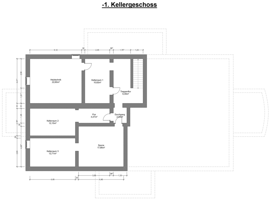 Grundriss Kellergeschoss