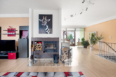 Kamin im Wohnzimmer