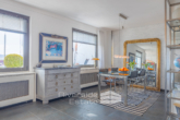 Wohnzimmer - Klütviertel|Stilvolle Eigentumswohnung mit Blick über die Weser!