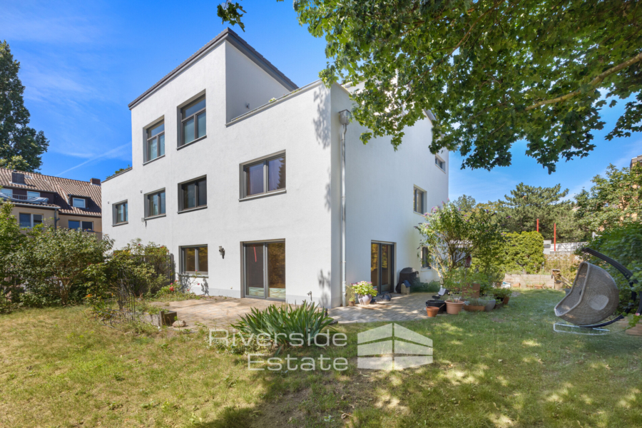 Gartenanteil mit Terrasse