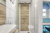 Bad mit Dusche im Gästehaus - Diedersen I Saniertes EFH mit Wärmepumpe, Sauna & großem Garten!