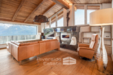 Sitzecke an der Panorama-Terrasse - Penthouse-Traum in den Kitzbüheler Alpen – Luxus mit Alpenpanorama