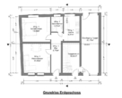 Grundriss EG - Zweifamilienhaus in Verden – teilweise vermietet, vielseitig nutzbar