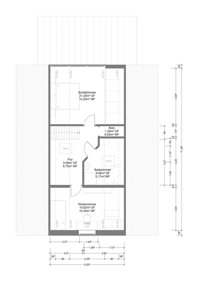 Grundriss Dachgeschoss
