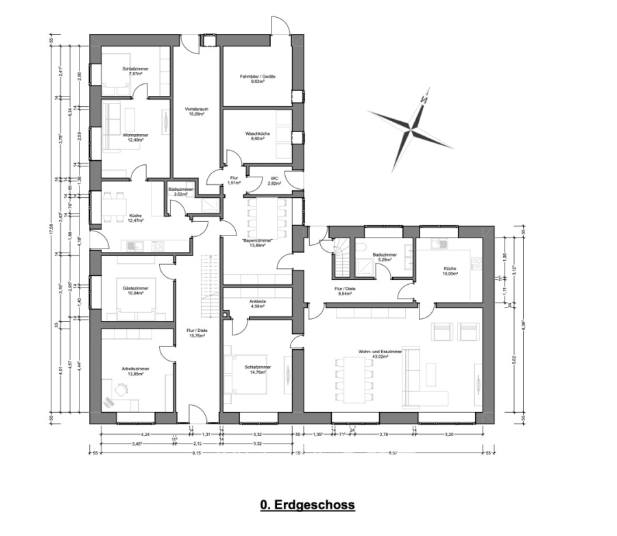 Grundriss Erdgeschoss
