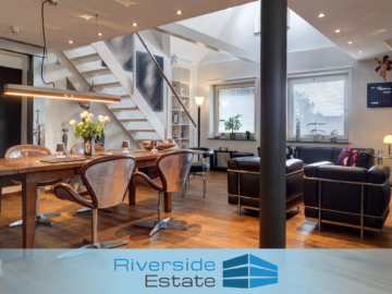 Hameln | Großzügige Maisonettewohnung auf mehreren Ebenen: mit Galerie, Dachterrasse und Ausblick!, 31785 Hameln, Maisonettewohnung