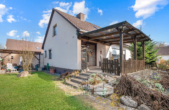 Gartenansicht - Einfamilienhaus in ruhiger Lage mit Potenzial – Erbpachtgrundstück mit Möglichkeit zum Kauf!