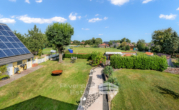 Garten - Platz für die ganze Familie: Historisches Haus in Neuenwalde mit Pool und großzügigem Grundstück