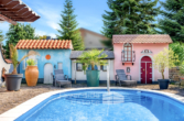 Pool - Platz für die ganze Familie: Historisches Haus in Neuenwalde mit Pool und großzügigem Grundstück