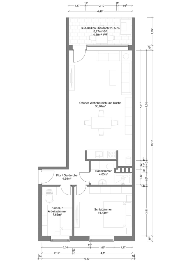 Grundriss Exposé