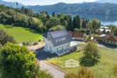 Luftansicht - Exklusive Villa mit Panoramablick auf den Millstätter See in Seeboden!