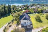 Luftansicht - Exklusive Villa mit Panoramablick auf den Millstätter See in Seeboden!