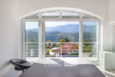 Ausblick aus dem Schlafzimmer - Exklusive Villa mit Panoramablick auf den Millstätter See in Seeboden!