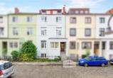 Titelbild - Straßenansicht - Vollvermietetes Dreifamilienhaus mit Garage in Top-Lage der Bremer Neustadt