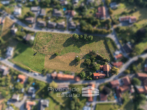 Luftansicht - Vielseitiger Resthof mit zwei Wohnhäusern, Stallungen und großer Scheune in Haverbeck!