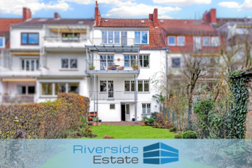 Optimal geschnittene 3-Zimmer-Wohnung mit Balkon, Garage & Gemeinschaftsgarten, 28209 Bremen / Schwachhausen, Erdgeschosswohnung