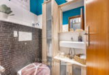 Gäste-WC - Ihr neues Zuhause direkt an der Weser – 2-Zimmer-Wohnung mit Aussicht & Charme zum 01.10. bezugsfrei