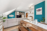 Wohnzimmer - Ihr neues Zuhause direkt an der Weser – 2-Zimmer-Wohnung mit Aussicht & Charme zum 01.10. bezugsfrei