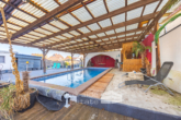Poolbereich - Modernisiertes Einfamilienhaus mit Pool & Wintergarten in ruhiger Lage von Benstorf