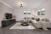Wohnzimmer (virtuell neu eingerichtet) - Modern & energieeffizient: Einfamilienhaus mit Smart-Home, großer Garage, Wallbox und vielem mehr